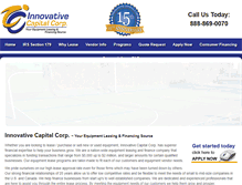 Tablet Screenshot of innovativeleasing.com